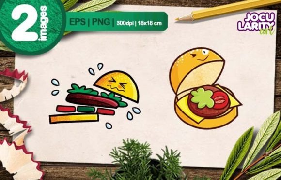 Cute Hamburger Cartoon Character Vector: A Design Asset for Every Creator