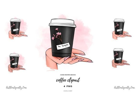 Fashion Coffee Clipart, Hand PNG: A Designer's Guide