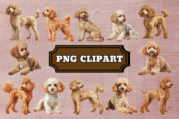 Poodle Dog Clipart Bundle: A Designer's Asset