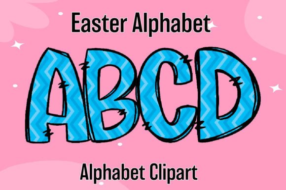 Unlock Festive Creativity with Easter Alphabet Sublimation PNG1